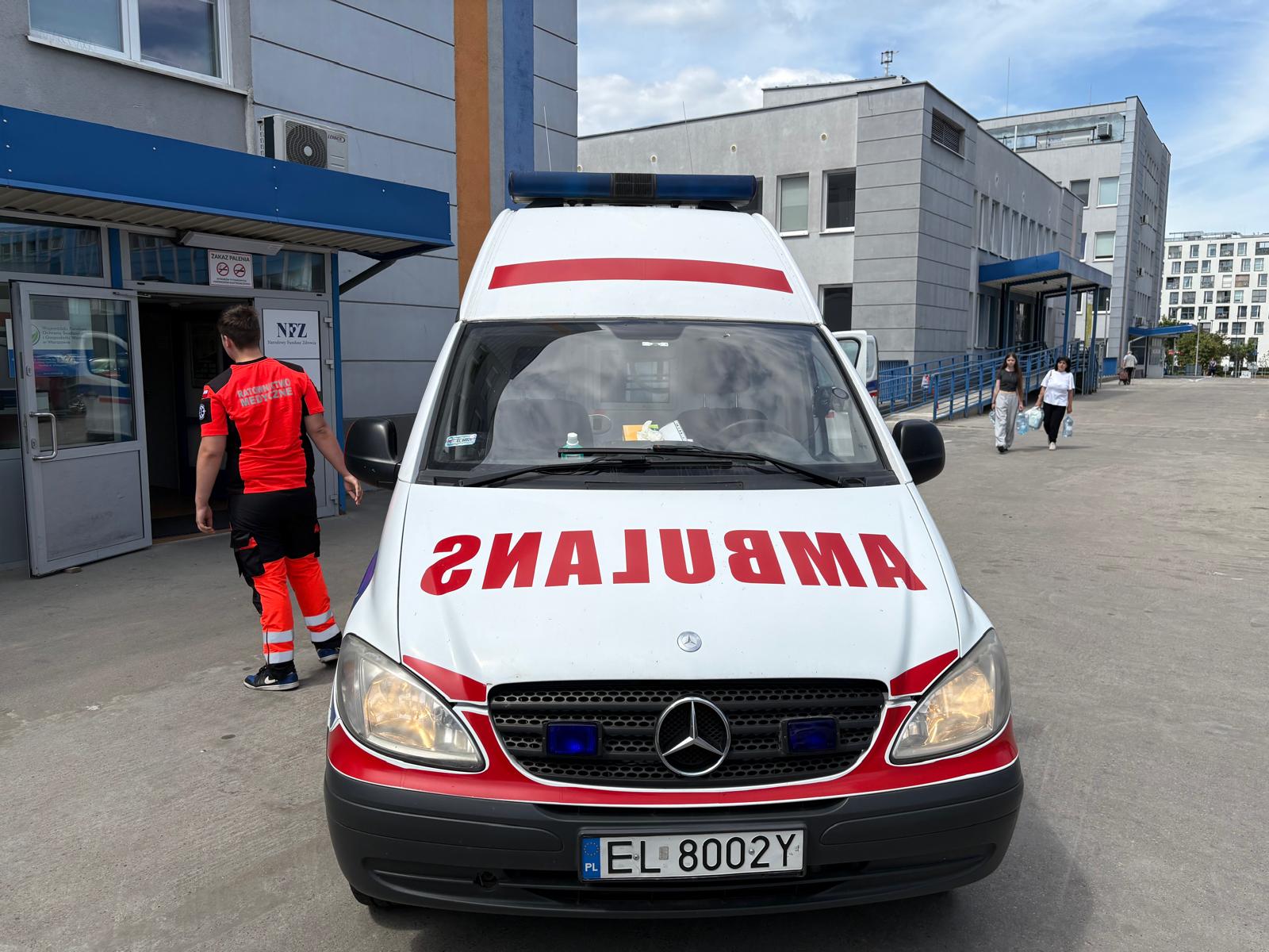 Karetka VeloMed od frontu